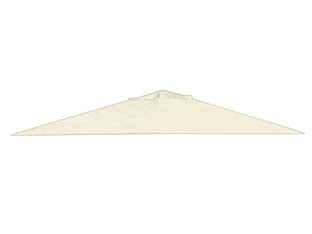 Telo Di Ricambio Per Ombrellone Per Ns Codice 159371 (Cdf03205) 300X300 Vette