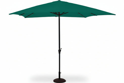 Ombrellone In Metallo Con Manovella Cm.200X200 Palo Ø Mm.38 A 6 Stecche Vette