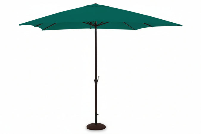 Ombrellone In Metallo Con Manovella Cm.300X300 Palo Ø Mm.48 A 8 Stecche Vette