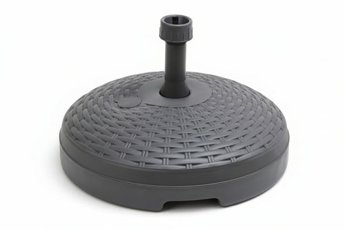 Base Per Ombrellone Rattan Rotonda - 5 Pezzi