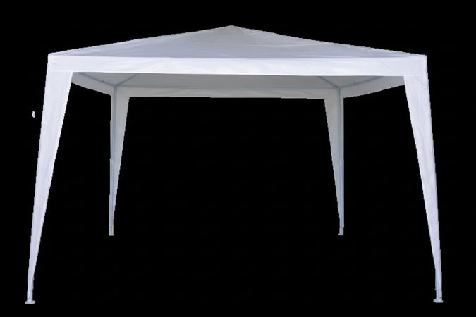 Gazebo Polipropilene Bianco Cm.300X300 Vette
