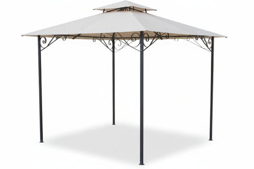 Gazebo Ornamentale Cm.300X300X280H. Vette