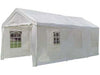 Gazebo Carport Bianco Cm.300X600 Vette