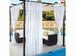 Tenda Per Gazebo Velo Con Fettuccia E Passanti Cm.150X280H. Bianco Bianco