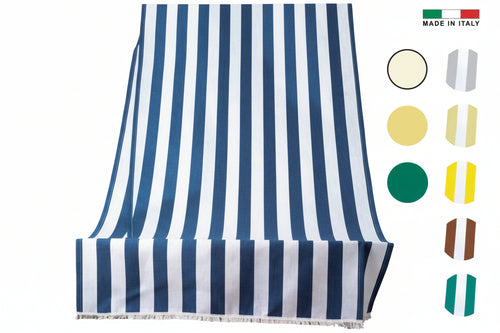 Tenda Da Sole Rio Larghe Cm.140 Cm.250H. Bianco/Giallo