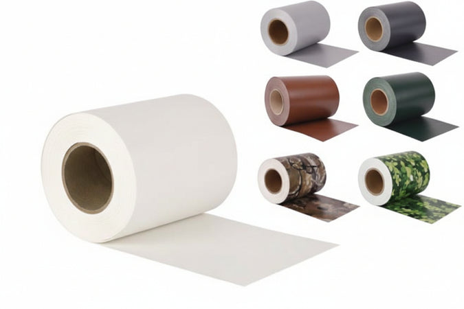 Striscia Ombreggiante Pvc Cm.19H. Rot. Mt.35 Foglie Trex