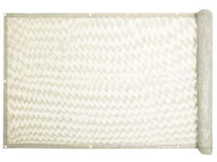 Rete Ombreggiante Per Balconi In Hdpe Ecru Mt.0,75H. Rot. Mt.6 Trex