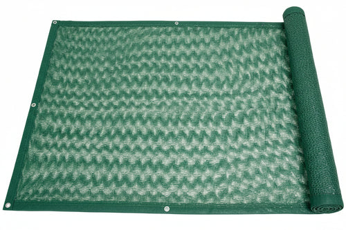 Rete Ombreggiante Per Balconi In Hdpe Verde Mt.0,75H. Rot. Mt.6 Trex