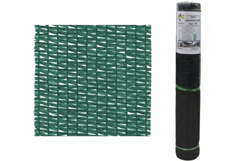 Rete Ombreggiante Garden 90% Verde In Miniroll- - Mt.1H. Rot. Mt.3 - 1 Rotolo T-Rex