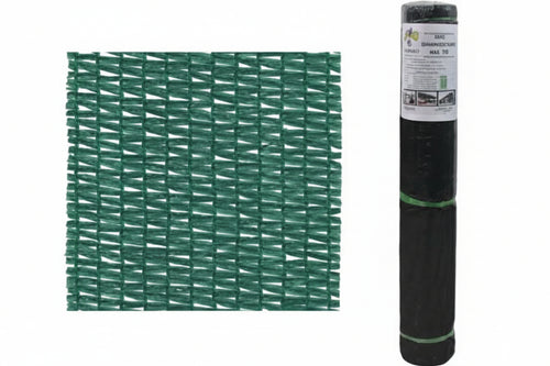 Rete Ombreggiante Garden 90% Verde In Miniroll- - Mt.2H. Rot. Mt.5 - 1 Rotolo T-Rex