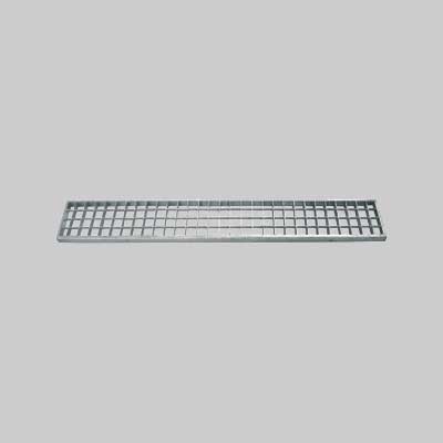 Griglia Per Canaletta In Acciaio Zincato 100X20 Cm - Carrabile