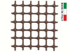 Rete In Plastica Quadra Marrone Mm.10X10- - Maglia Mm.10X10, Altezza Cm.100 - 1 Rotolo T-Rex