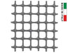 Rete In Plastica Quadra Antracite Mm.10X10- - Maglia Mm.10X10 - Altezza Cm.100 - 1 Rotolo T-Rex