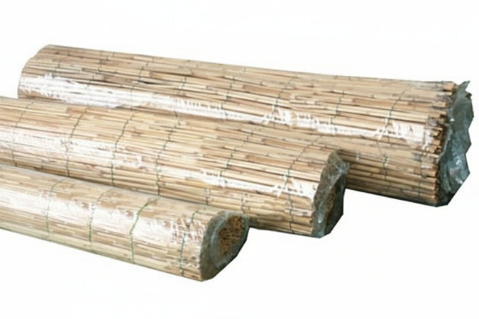Arelle In Bambu' Ombreggianti In Termoretraibile- - Cm.150X300 - 5 Pezzi Vette