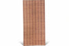 Tenda Con Tiro In Midollino Marrone Cm.150X300H. Vette