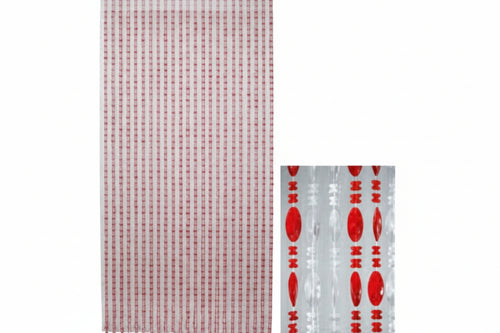 Tenda Anti Mosche Corallo Rossocristallo 96 Fili Cm.120X230H. Vette