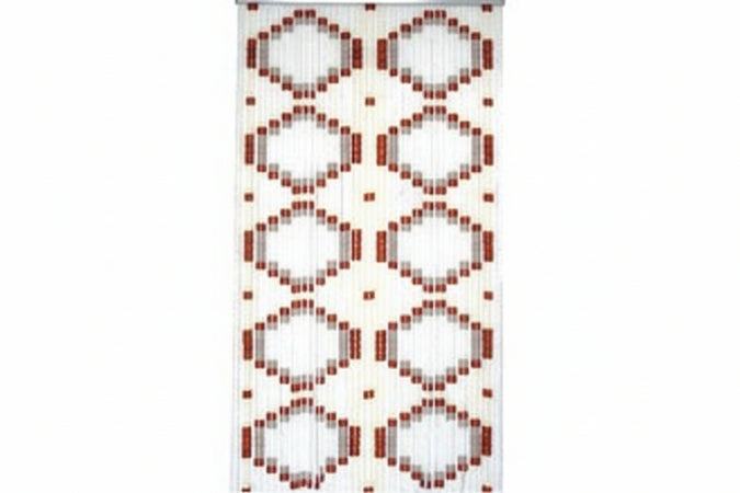 Tenda Anti Mosche A Piastrina Rombi 44 Strisce Per 63 Piastrine Cm.120X230H. Vette