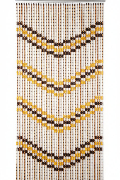 Tenda Anti Mosche A Piastrina Onde 36 Strisce Per 63 Piastrine Cm.100X220H. Vette