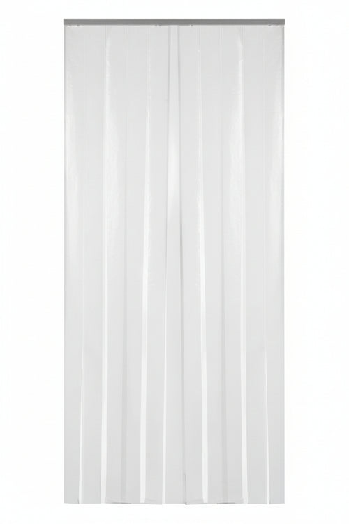 Tenda Anti Mosche In Plastica A Strisce Bianca Cm.120X230H. Vette