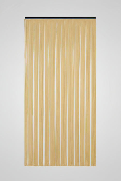 Tenda Anti Mosche In Plastica A Strisce Marrone Cm.120X230H. Vette