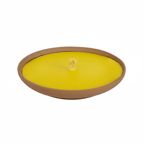 Citronella Media In Ciotola Di Terracotta- - Ø Cm.15X3,5H. - 30 Pezzi Lapillo