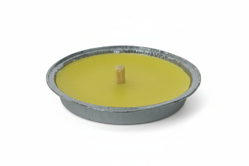 Citronella Media In Ciotola Di Alluminio- - Ø Cm.14X2,5H. - 36 Pezzi Lapillo