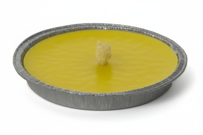 Citronella Grande In Ciotola Di Alluminio- - Ø Cm.16X2H. - 36 Pezzi Lapillo