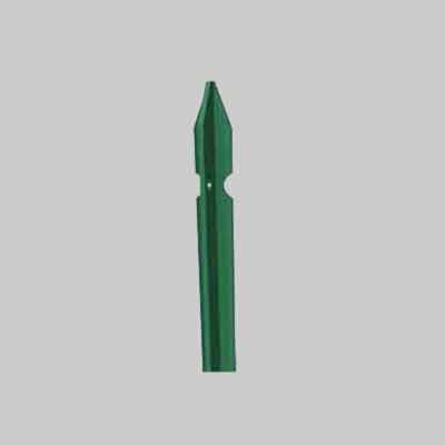 Paletto Per Recinzione Plastificato 30X30X3,0 Mm - 175 Cm - 10 Pezzi- Made In Italy