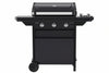 Barbecue Gas 3 Fuochi + Fornello Cm.61X35 Compact 3Ls Bracere Cm.61X35 Campingaz