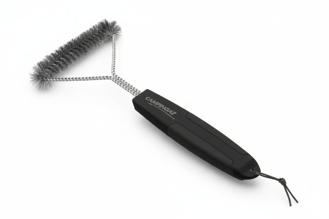 Spazzola Pulizia Barbecue Triangolare In Acciaio Inox Campingaz