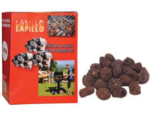 Pietra Lavica Per Barbecue A Gas Kg. 2 Lapillo