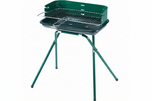 Barbecue Rettangolare Quattro Gambe Colorado Bracere Cm.50X30 Lapillo