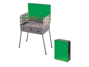 Barbecue Rettangolare A Valigetta Scout Bracere Cm.43X21X55H.