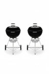 Barbecue Compact Kettle A Carbone Cm.47 Dimen. Con Coperchio Chiuso: Cm.53,1X54,1X87,9H. Weber
