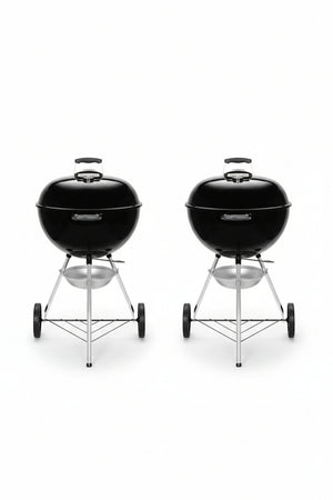 Barbecue Compact Kettle A Carbone Cm.47 Dimen. Con Coperchio Chiuso: Cm.53,1X54,1X87,9H. Weber
