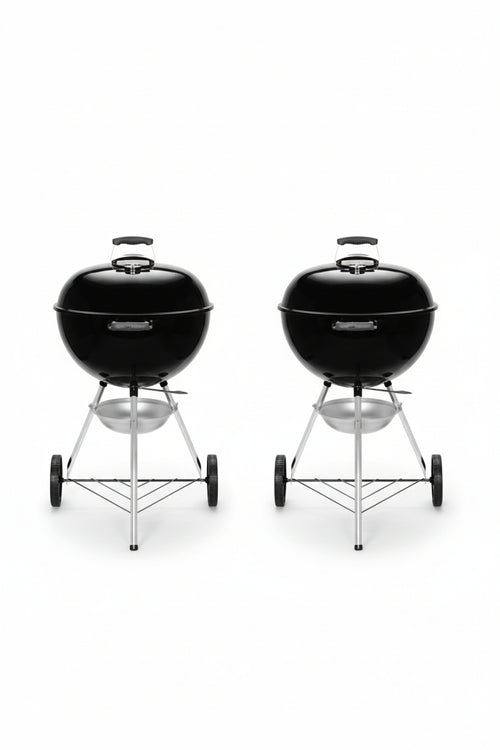 Barbecue Compact Kettle A Carbone Cm.47 Dimen. Con Coperchio Chiuso: Cm.53,1X54,1X87,9H. Weber