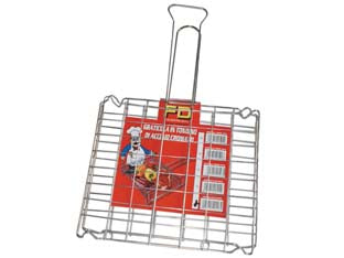 Griglia A Rete Doppia Bombata Senza Piedi Cm.25X35 15B