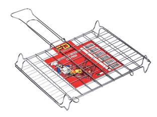 Griglia A Rete Doppia Con Piedi Cm.22X27