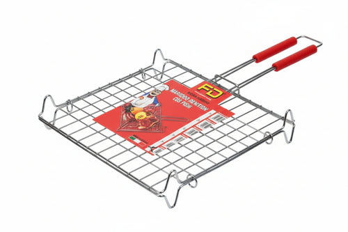 Griglia A Rete Doppia Con Piedi Cm.30X40
