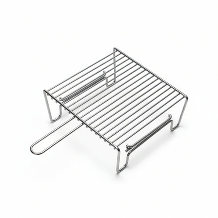 Griglia Pesante Con Piedi 1 Manico Cm.41X33X9H. Lapillo