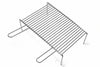Griglia Pesante Con Piedi 2 Manici Cm.50X35X7H. Lapillo