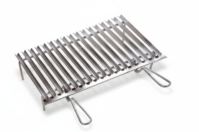 Griglia Raccogligrassi Due Manici Cm.60X35X12H.