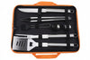 Attrezzi Acciaio Inox Per Barbecue In Set Da 8 Pezzi Lapillo