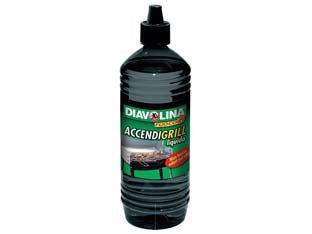 Diavolina Accendigrill Liquido- - Lt.1 - 12 Pezzi Diavolina