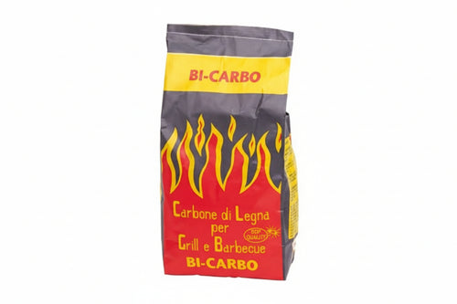 Carbone Naturale Di Legna- - Kg.3 Per Grill E Barbecue - 6 Pezzi