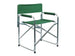 Sedia Regista In Alluminio Verde Cm.56X47X78H. Vette
