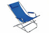Sdraio In Alluminio Blu Cm.54X97X77H. Vette