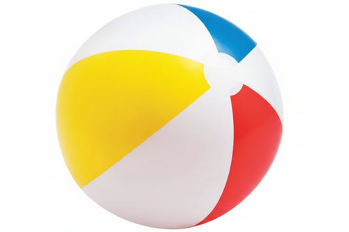 Pallone Gonfiabile Glossy A Spicchi Colorati +3 Anni Ø Cm.51 Peso Kg. 0.10 (59020) Intex