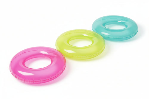 Salvagente Gonfiabile Trasparente Senza Maniglie +8 Anni Ø Cm.76 Peso Kg.0,22 (59260) Intex