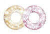 Salvagente Gonfiabile Ciambella Glitter 2 Colori Assortiti Cm.119 Peso Kg.0,95 (56274) Intex